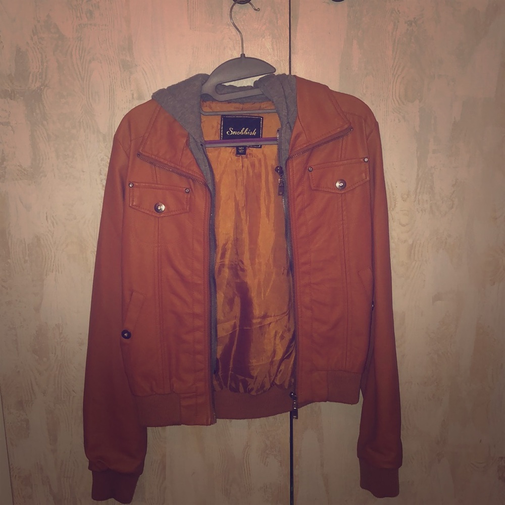 Orange jacket